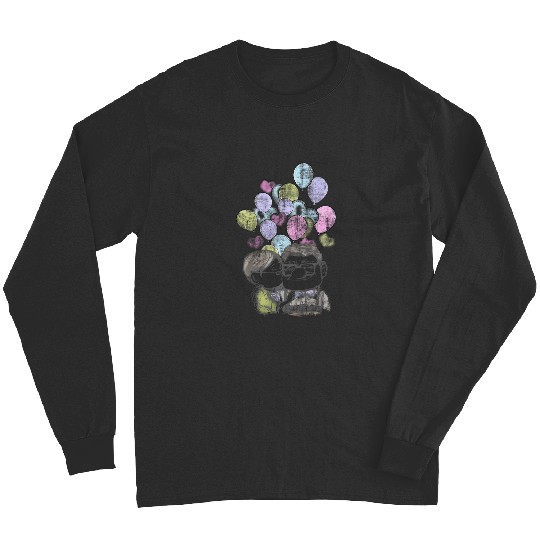 Discover Disney Pixar Up Carl And Ellie Love Graphic Hoodie Long Sleeves