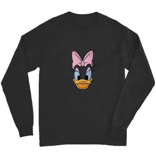 Discover Disney Daisy Duck Big Face Long Sleeves