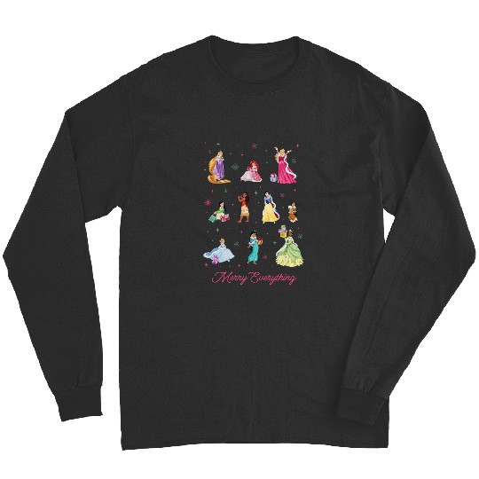 Discover Disney Princess Winter Holiday Fashions Merry Everything Long Sleeves