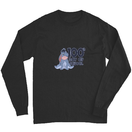 Disney Winnie The Pooh Eeyore 100Th Day Of School Eye Cover Long Sleeves