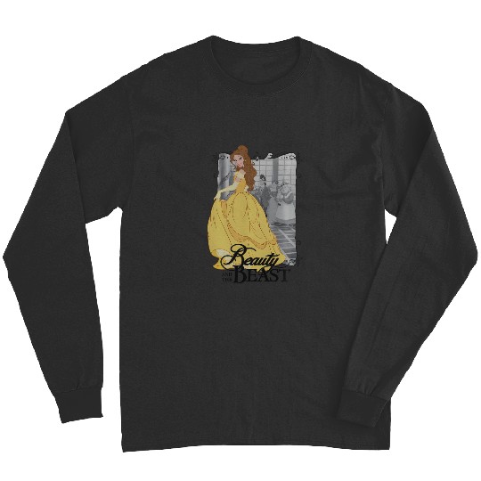 Disney Beauty And The Beast Belle Dancing Portrait Long Sleeves