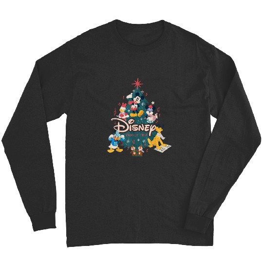 Discover Disneyss Mickey Friends Carols Christmas Holiday Family Trip Long Sleeves