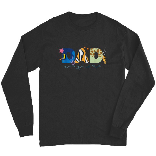 Disneyss And Pixarss Finding Nemo Dad Fathers Day Birthday Long Sleeves