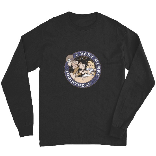 Disney Alice In Wonderland Mad Hatter Un-Birthday Long Sleeves