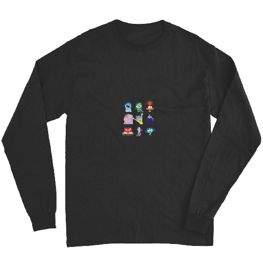 Disneyss Pixars Inside Out 2 Today I Feel Emotions Panels Long Sleeves