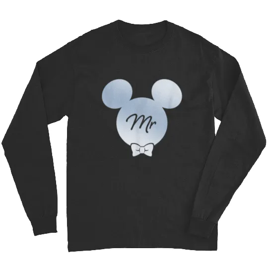 Discover Disneyss Wedding Matching Mickey Bow Tie Husband Groom Mr Long Sleeves