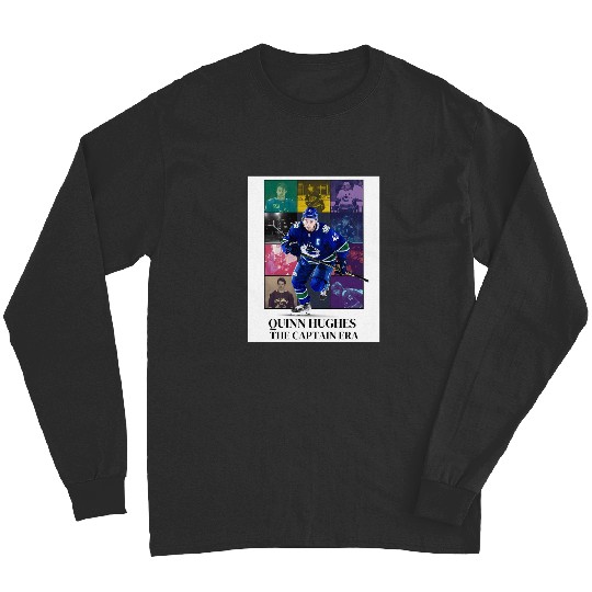 Quinn Hughes Eras Tour Vancouver Canucks Bigger Print Long Sleeves