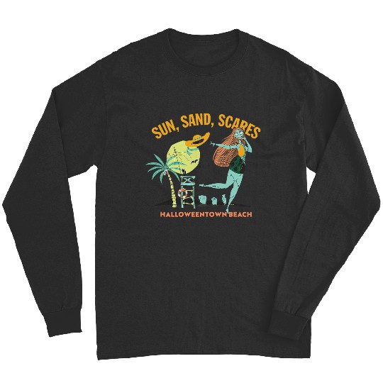 Disney The Nightmare Before Christmas Sun Sand Scares Beach Long Sleeves