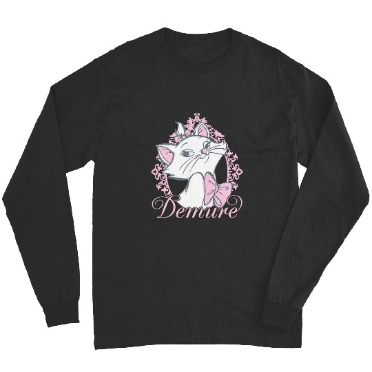 Disney The Aristocats Cute Marie Demure Sketch Chest Frame Long Sleeves