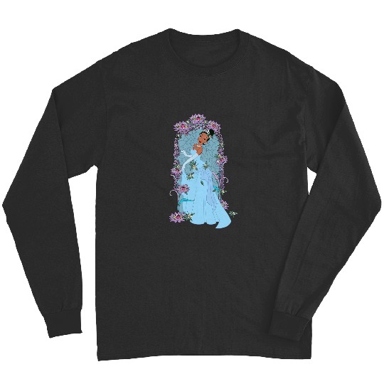 Disney The Princess And The Frog Tiana Flower Arch Vintage Long Sleeves