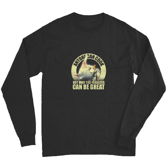 Disney Pixar Ratatouille Anyone Can Cook  Badge Long Sleeves