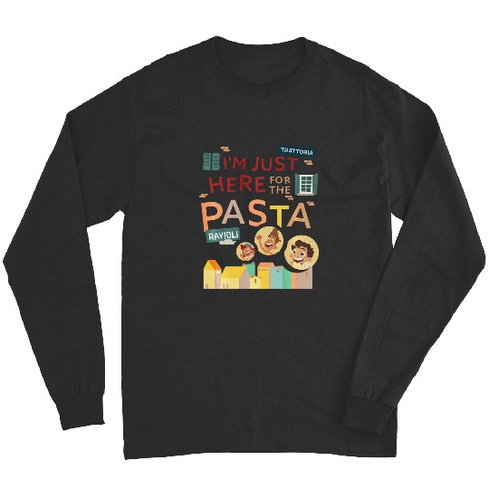 Discover disney Pixars luca im just here pasta sweat Long Sleeves