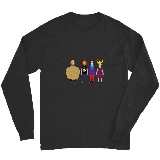 Bobs Burgers Phish by Custeez Long Sleeves