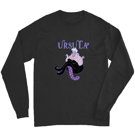 Disneyss The Little Mermaid Ursula Vintages Villain Portrait Long Sleeves