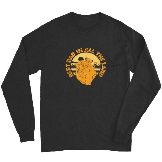 Disney The Lion King Father's Day Best Dad In Al Long Sleeves