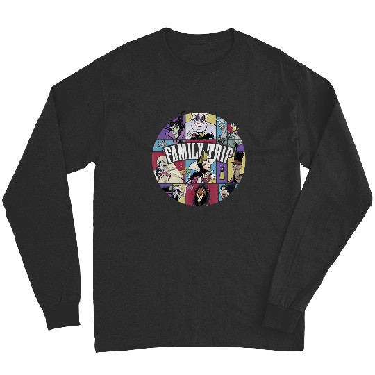 Disney Villains Wicked Circle Group Family Trip Vacation Long Sleeves