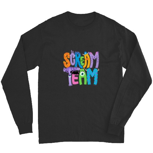 Disney And Pixars Monsters Inc. Scream Team Halloween Long Sleeves