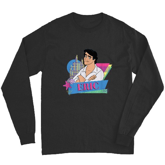 Disneyss The Little Mermaid Retro Couples Matching Prince Eric Long Sleeves