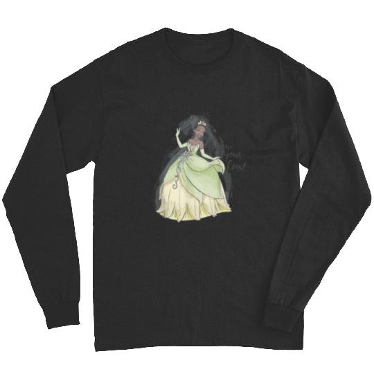 Disney The Princess And The Frog Tiana Follow Your Heart Long Sleeves