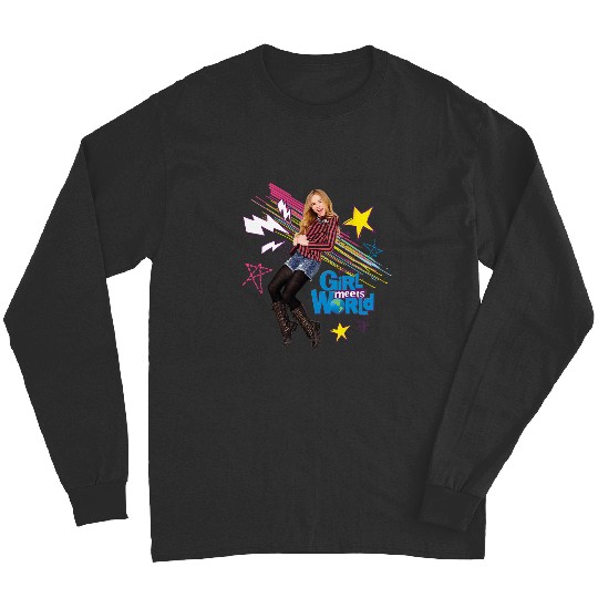 Disney Channel Girl Meets World Maya Hart Character Art Long Sleeves