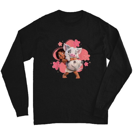 Disneyss Moana 2 Little Sister Simea And Pua Island Friends Long Sleeves