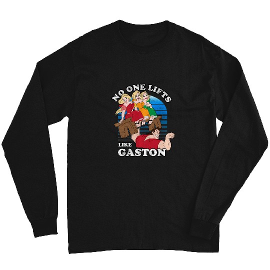 Disney Beauty And The Beast Lifts Like Gaston Hoodie Long Sleeves