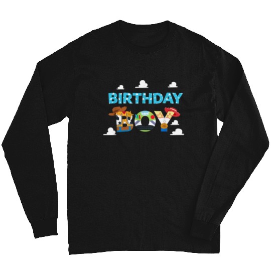 Disneyss And Pixarss Toy Story Clouds Birthday Boy Long Sleeves