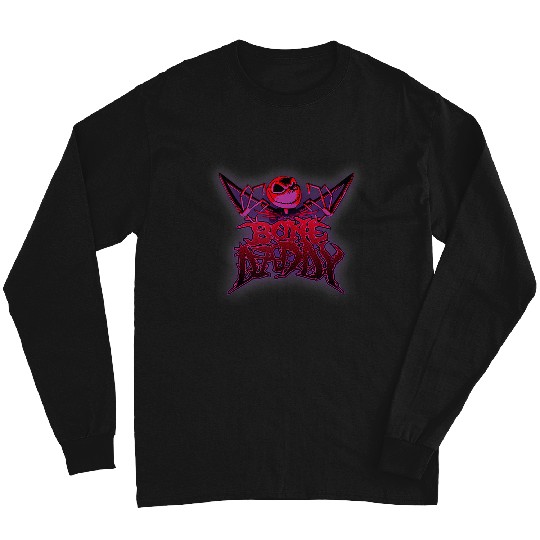 Disneyss The Nightmare Before Christmas Bone Daddy Neon Poster Long Sleeves