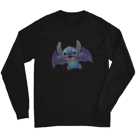 Disneyss Lilo Stitch Halloween Cute Vampire Stitch Portrait Long Sleeves