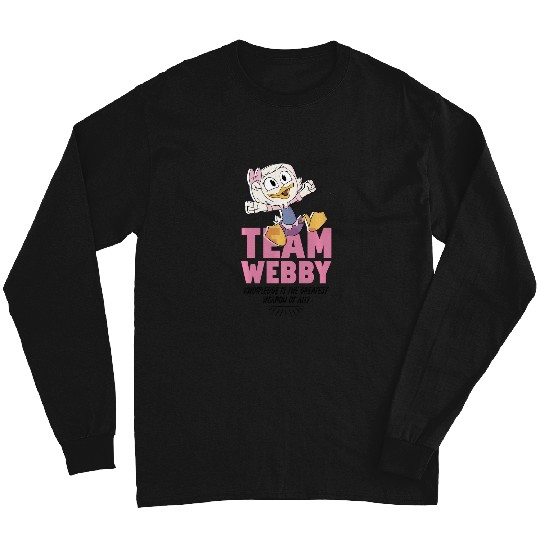 Disney Ducktales Team Webby Knowledge Is The Greatest Weapon Long Sleeves