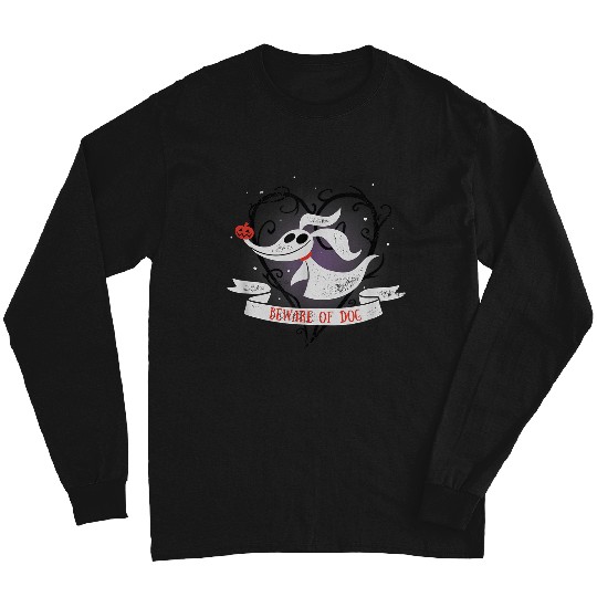 Disneyss The Nightmare Before Christmas Zero Beware Of Dog Long Sleeves