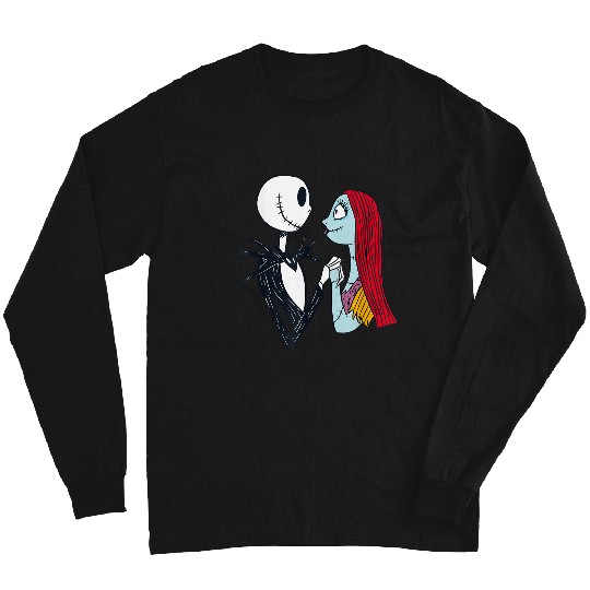Disneyss The Nightmare Before Christmas Jack And Sally Long Sleeves