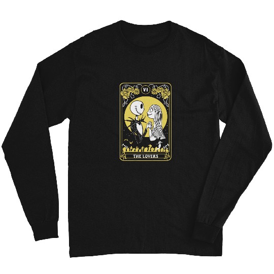 Disneyss The Nightmare Before Christmas Jack Sally Card Long Sleeves