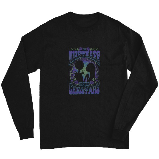 Disneyss The Nightmare Before Christmas Jack Sally Retro Long Sleeves