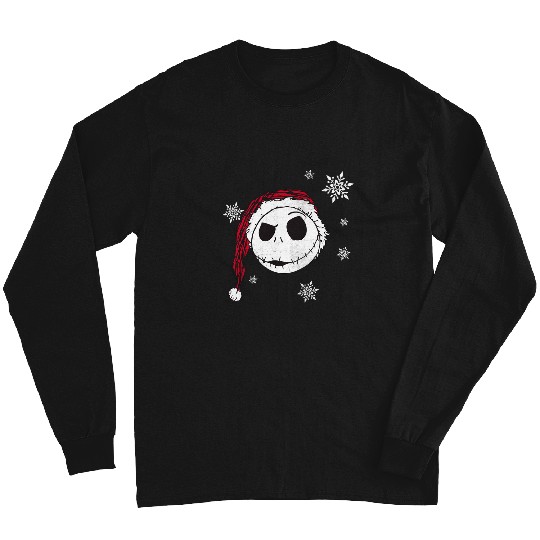 Disneys Jack Skellington Snowflakes Swea Swea Long Sleeves