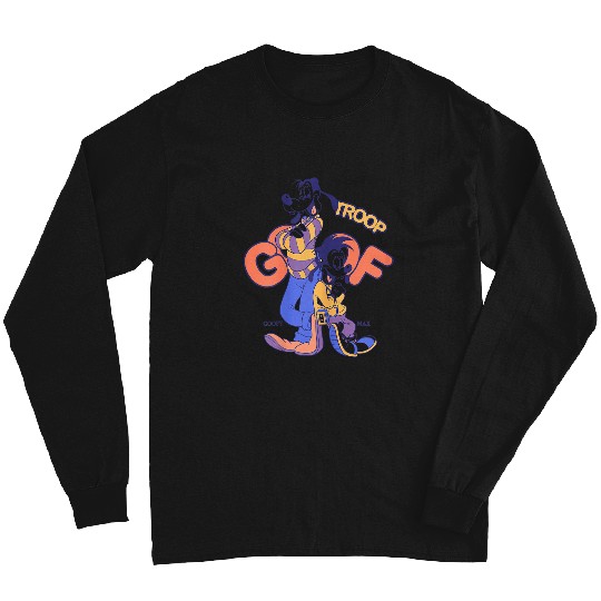 Disneyss A Goofy Movie Goof Troop Best Duo Big Chest Poster Long Sleeves