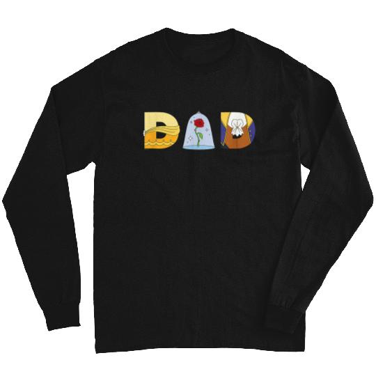 Disneyss Beauty And The Beast Belle Fathers Day Birthday Dad Long Sleeves