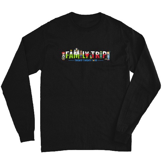 Disneyss And Pixarss Toy Story Christmas Family Trip 2024 Long Sleeves