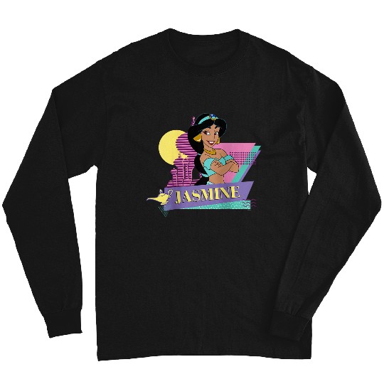 Disneyss Aladdin Retro 90s Couples Matching Princess Jasmine Long Sleeves