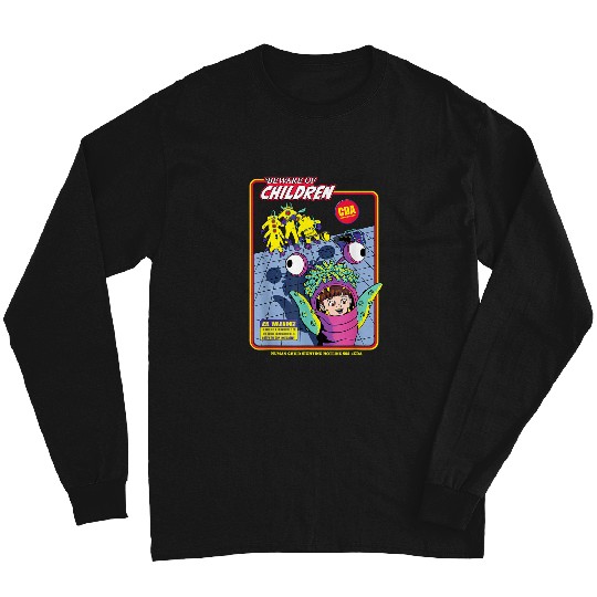 Disneyss And Pixarss Monsters Inc Cda Beware Of Children Long Sleeves