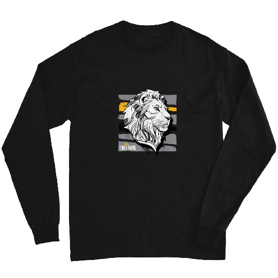 Disney The Lion King Live Action Mufasa Sketched Long Sleeves