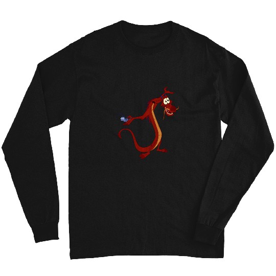 Disney Mulan Mushu Dragon And Cri-Kee Cricket Long Sleeves