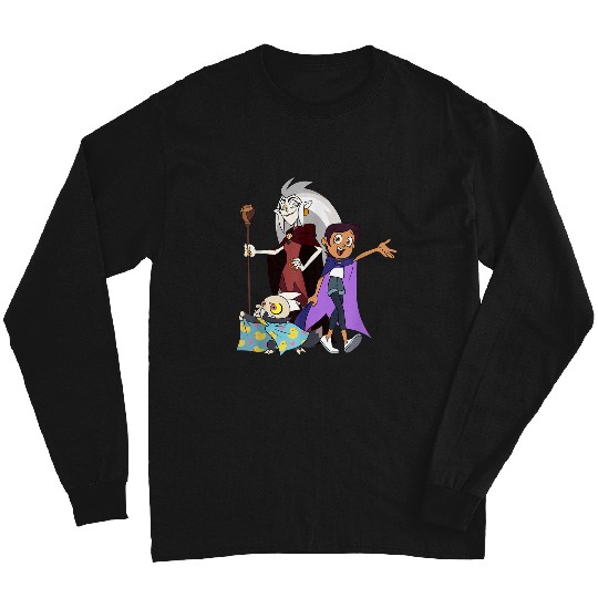 Disneyss The Owl House Edalyn Luz King Group shots Chest Logo Long Sleeves