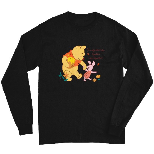 Disneyss Winnie The Pooh Piglet Family Trip Vacation 2025 Long Sleeves