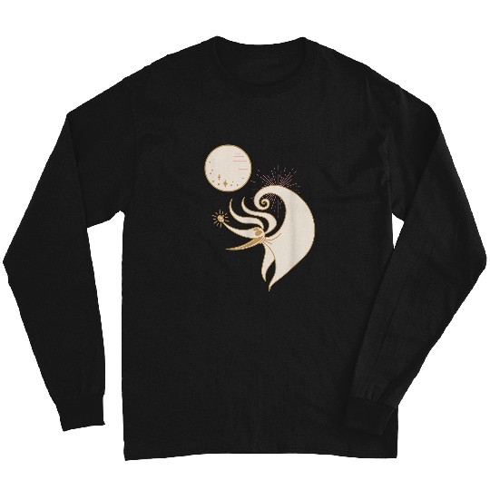 Disneyss The Nightmare Before Christmas Zero And The Full Moon Long Sleeves