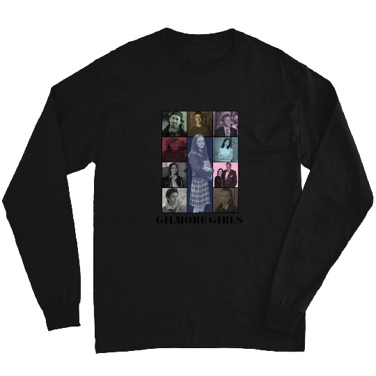 Gilmore Girls Eras Tour Poster (Black Print) Long Sleeves