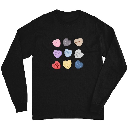 Discover Taylorss The Eras Tour Heart, Taylorss Swifts Long Sleeves