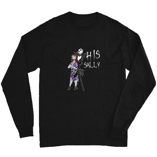 Disney The Nightmare Before Christmas His Sally Long Sleeves