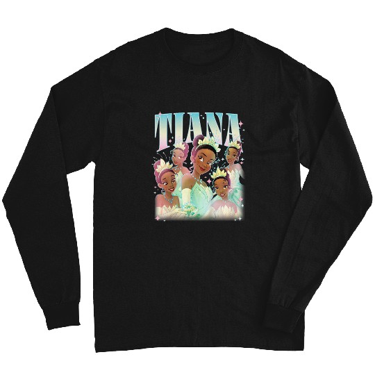 Disneyss The Princess And The Frog Beautiful Tiana Portraits Long Sleeves