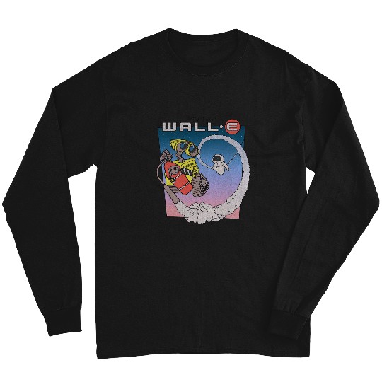 Disney Pixar Wall-E Fly Eve Retro Distressed Long Sleeves
